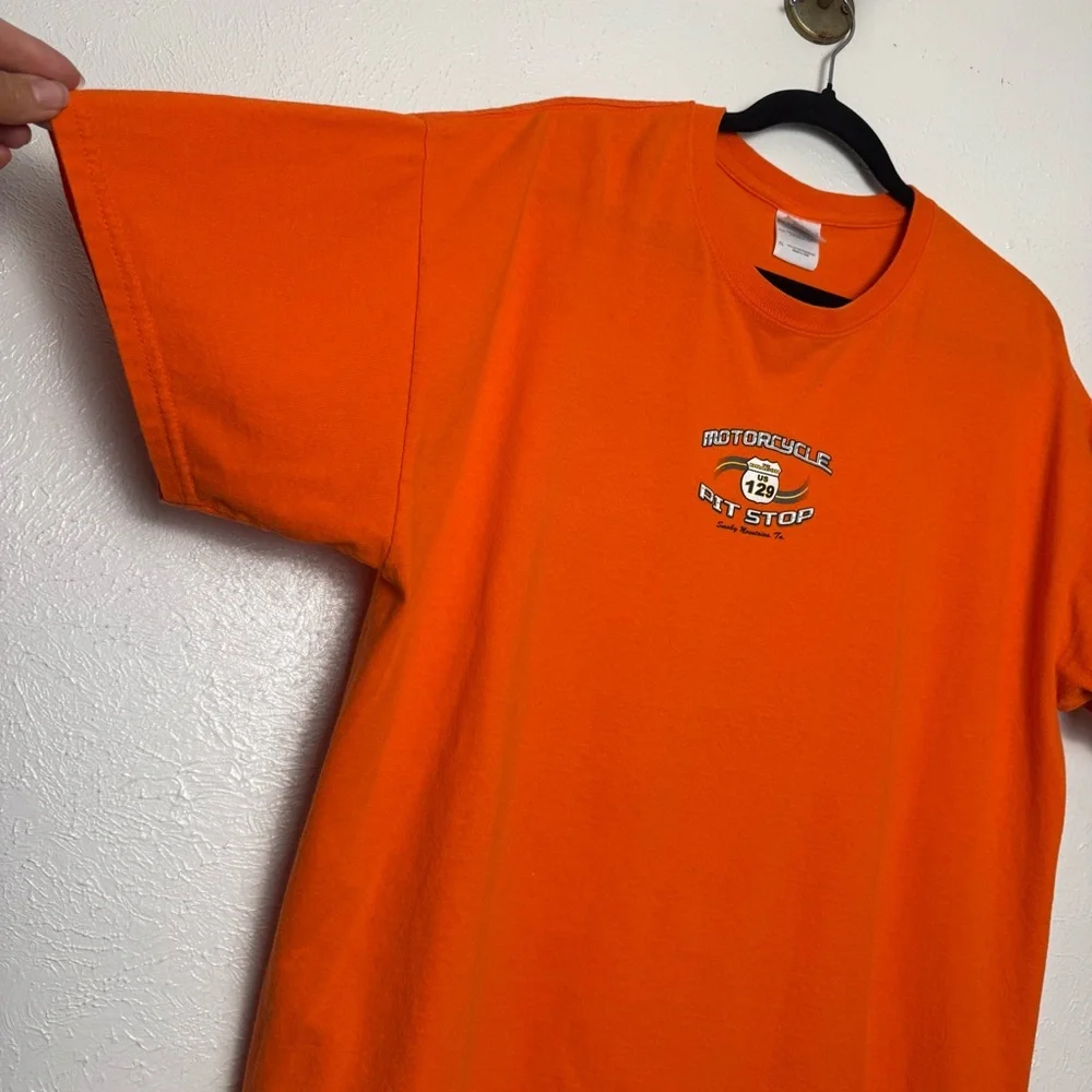 Motorcycle Smoky Mountain Dragon Slayer Pit‎ Stop Graphic TShirt